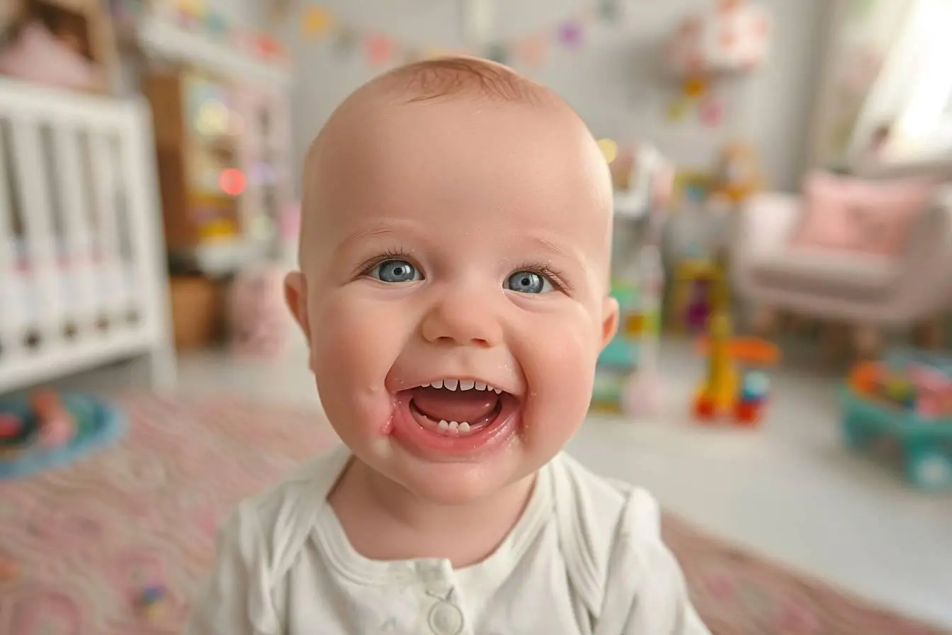 À quel âge un bébé double-t-il les gencives ?