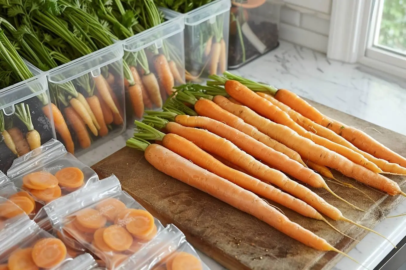 Comment bien congeler les carottes pour préserver leurs nutriments