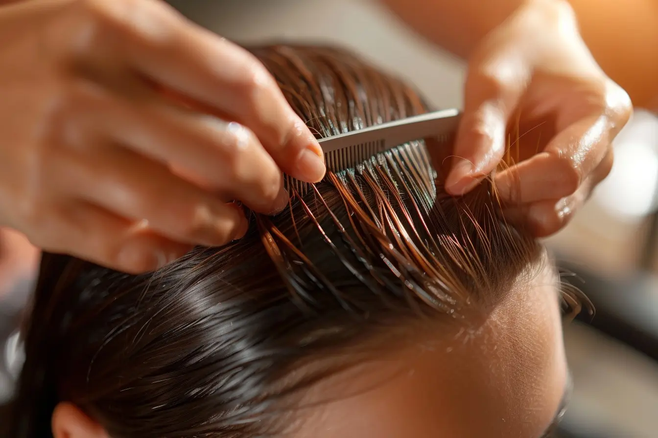 Comment couper les pointes de cheveux a quelqu un