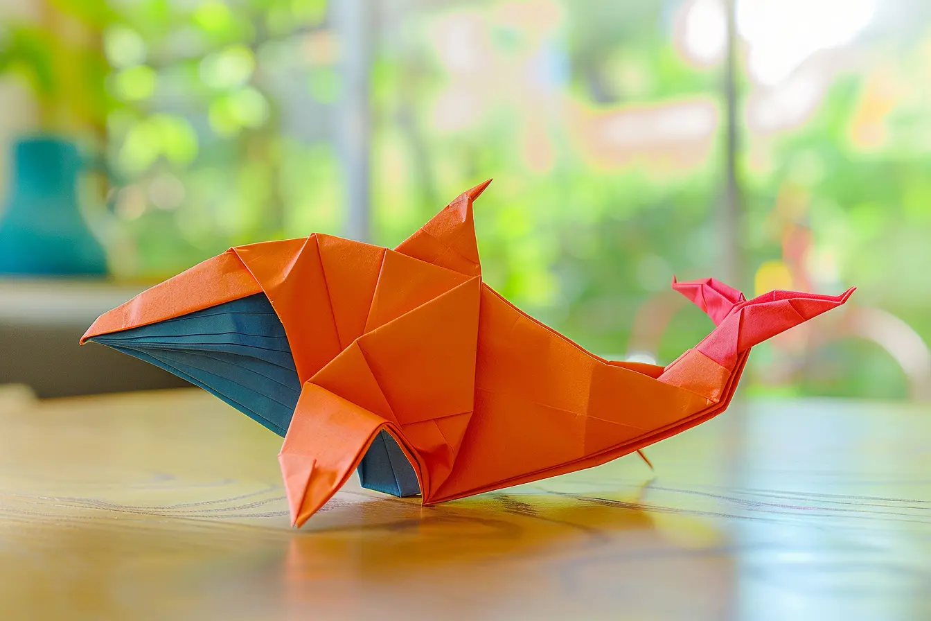Comment créer une baleine en origami : étapes simples pour débutants