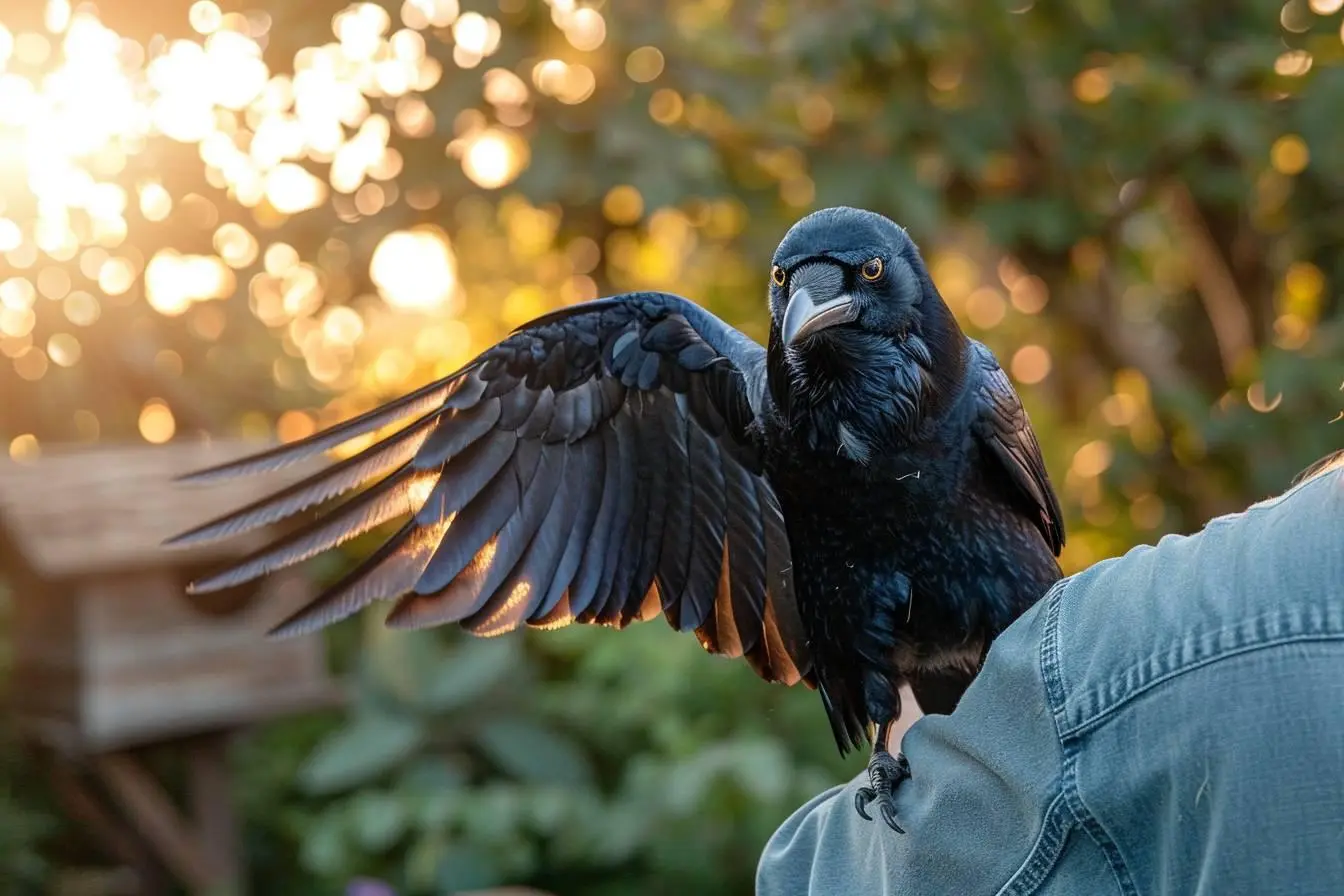 Comment élever des corbeaux comme oiseaux de compagnie très intelligents