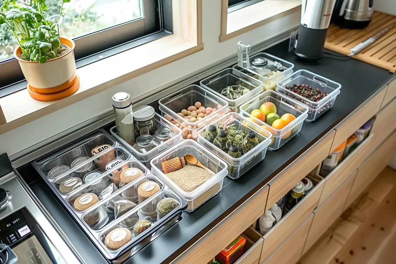 Comment optimiser l’espace dans une petite cuisine avec des astuces de rangement
