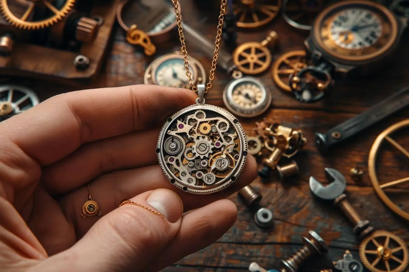 Comment réaliser des bijoux steam punk à partir de pièces d’horlogerie