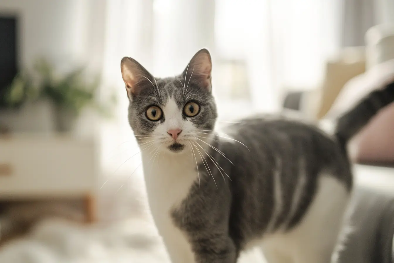 Comprendre le langage corporel félin : interprétation du mouvement de queue chez le chat domestique