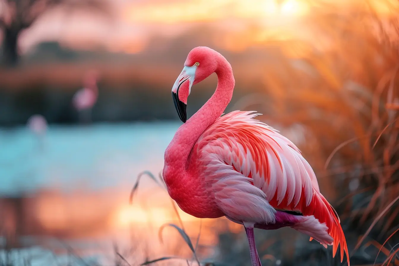 Decoding the Rosy Hue of Flamingos: A Dive into the Science Behind Their Pink Color