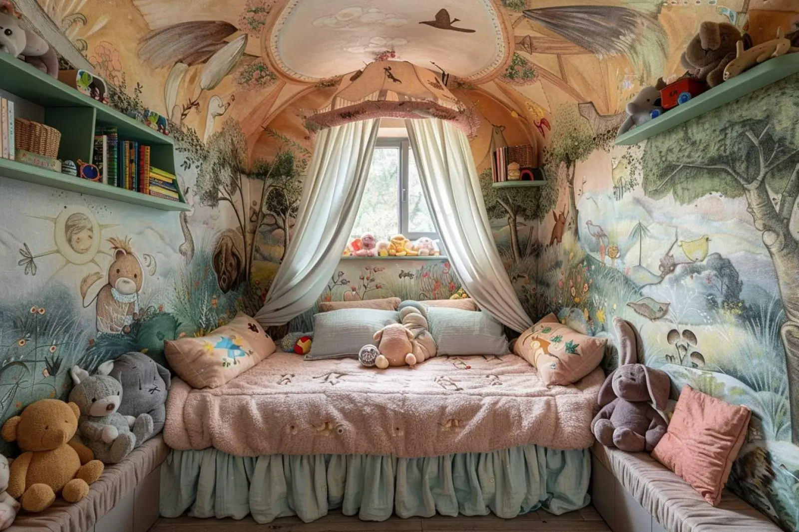 Idées de décoration inspirantes pour créer une chambre d’enfant chaleureuse