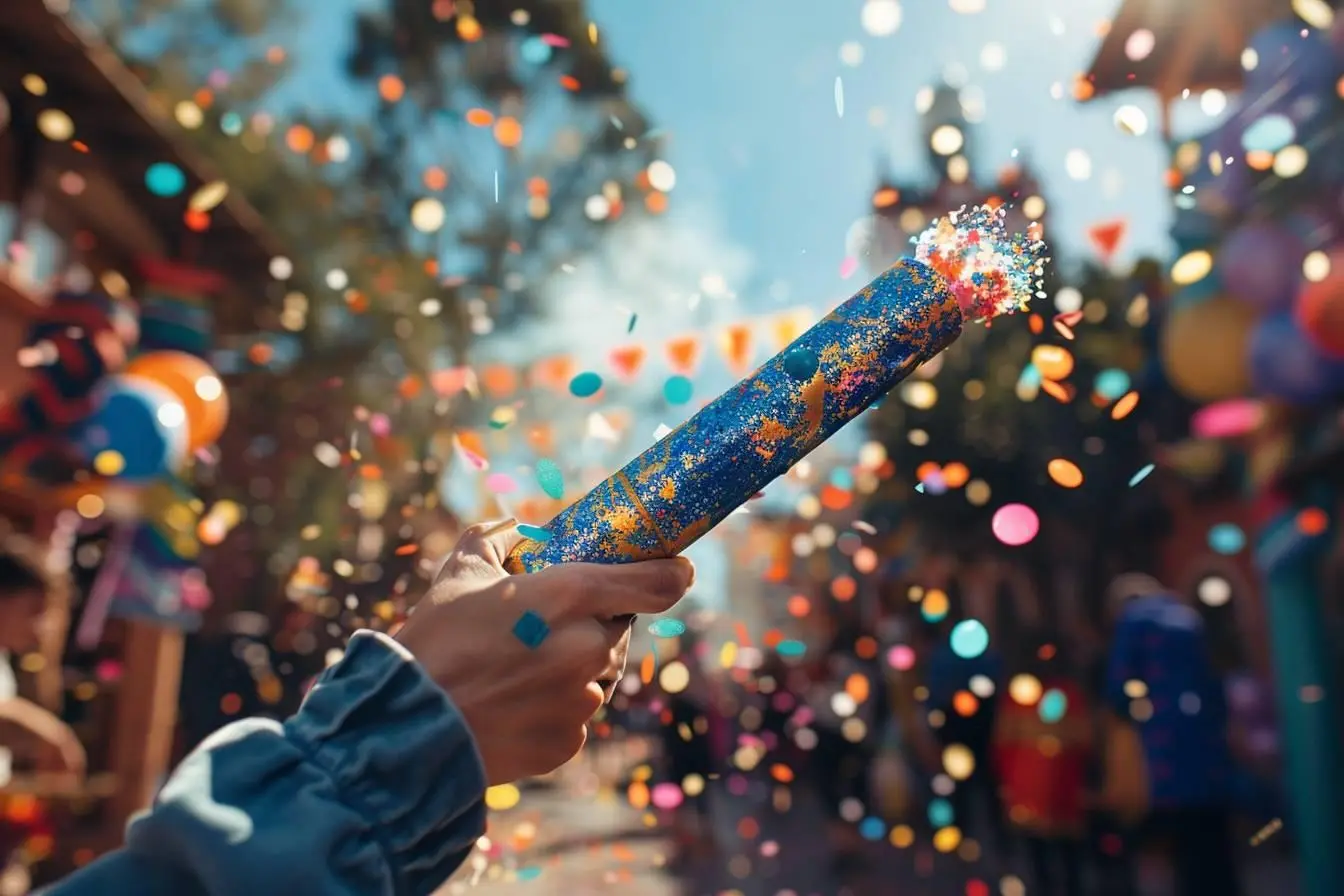 Partagez des moments inoubliables avec un canon à confettis