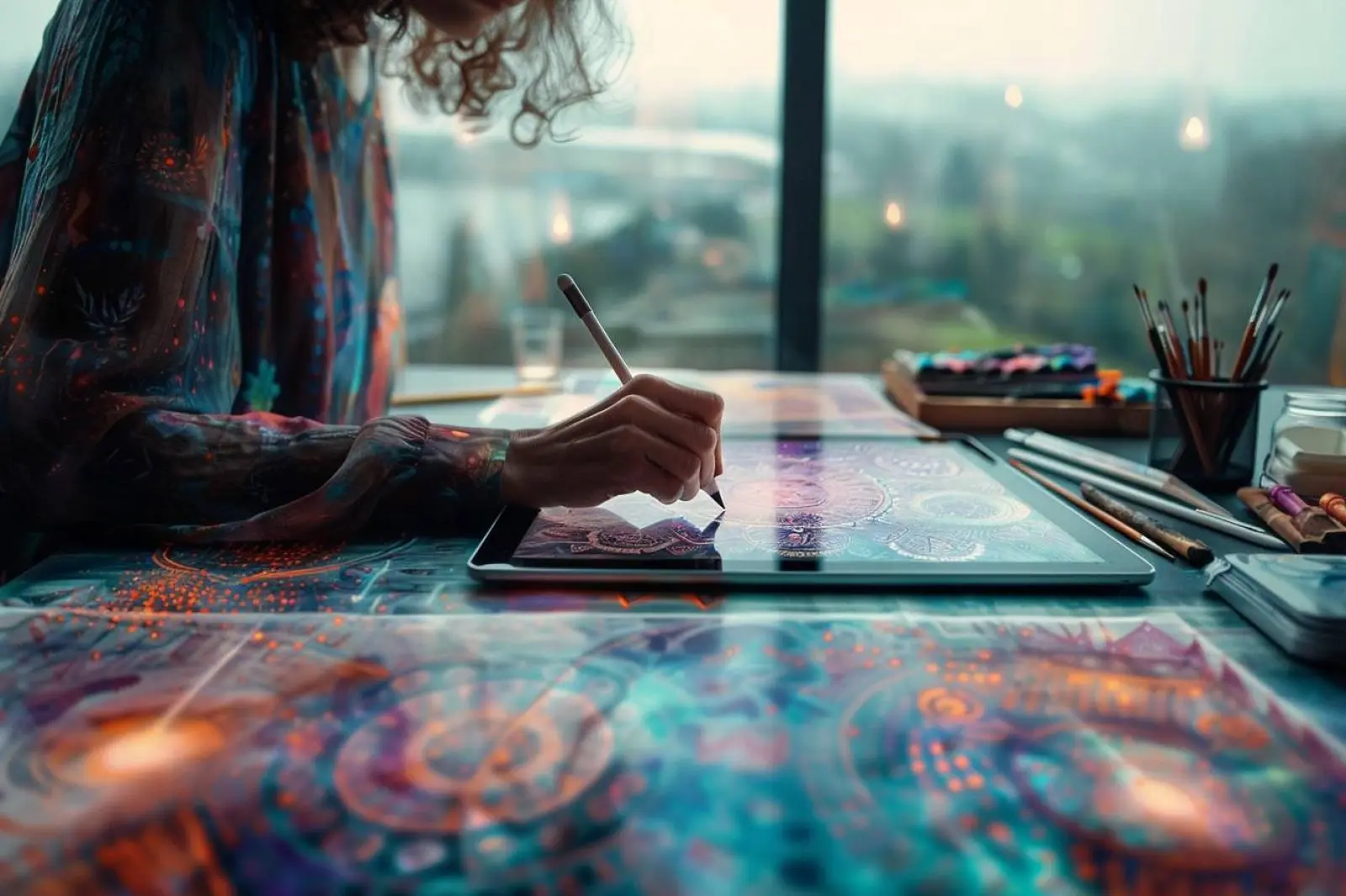 Peut-on utiliser l’art numérique pour créer des dessins introspectifs ?