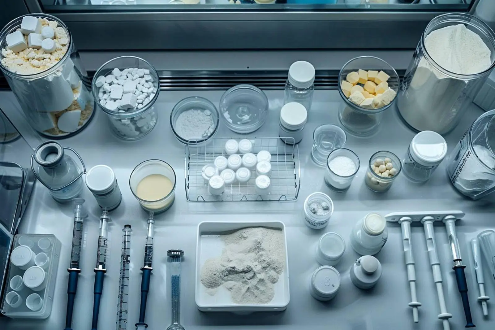 Quel est le processus de préparation des poudres pour SLS?