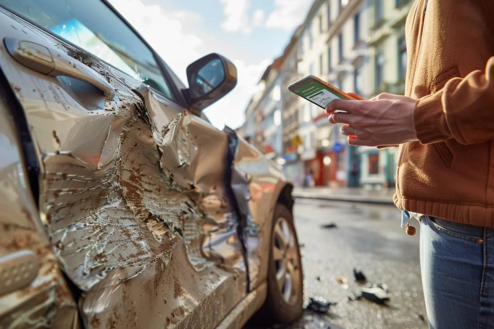 Quel est le processus en cas d’accident avec une voiture de location ?