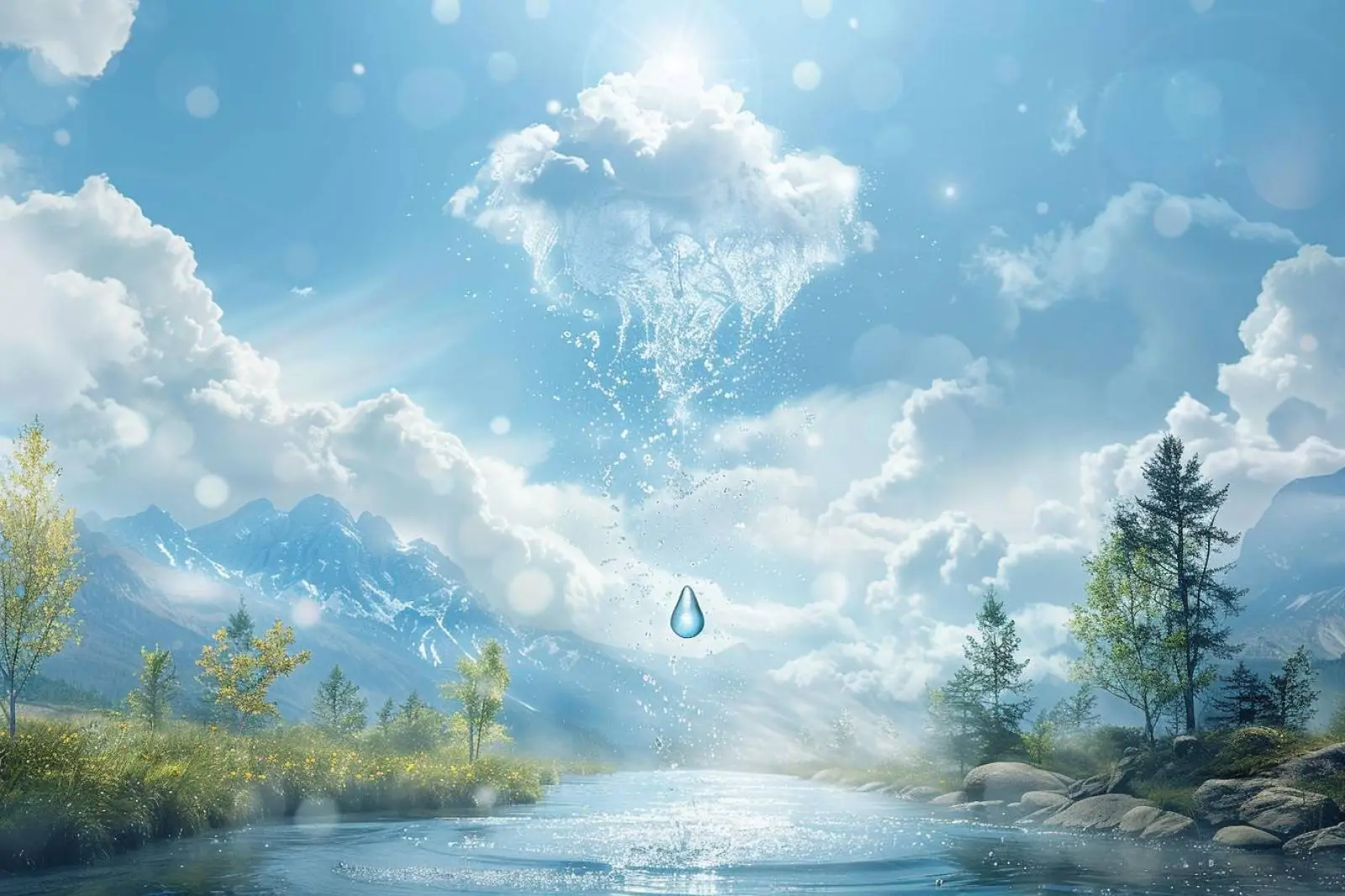Quelle est la relation entre le rafraîchissement adiabatique et les cycles de l’eau ?