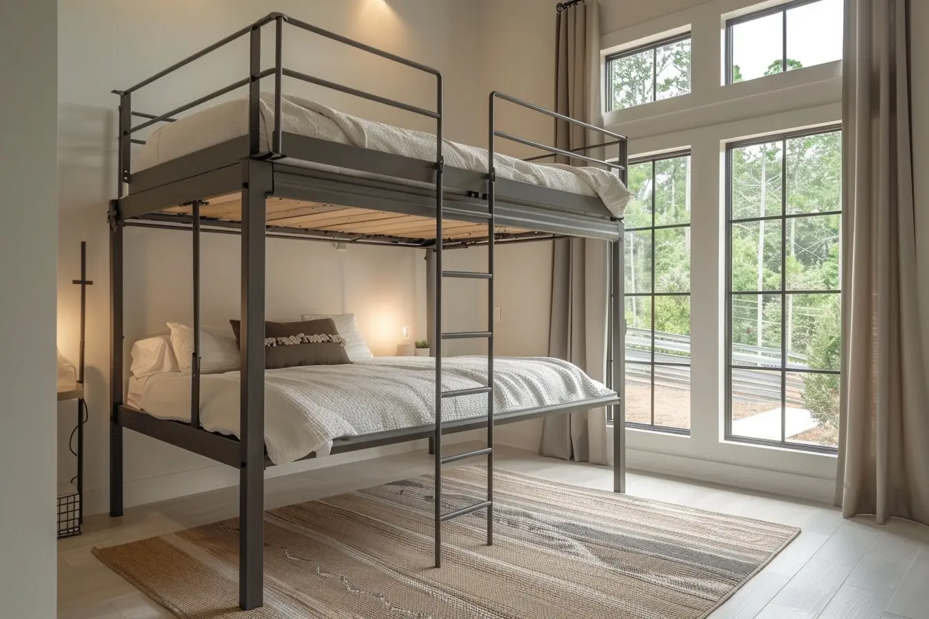 Quelles sont les différentes options de sécurité pour un lit superposé mezzanine ?