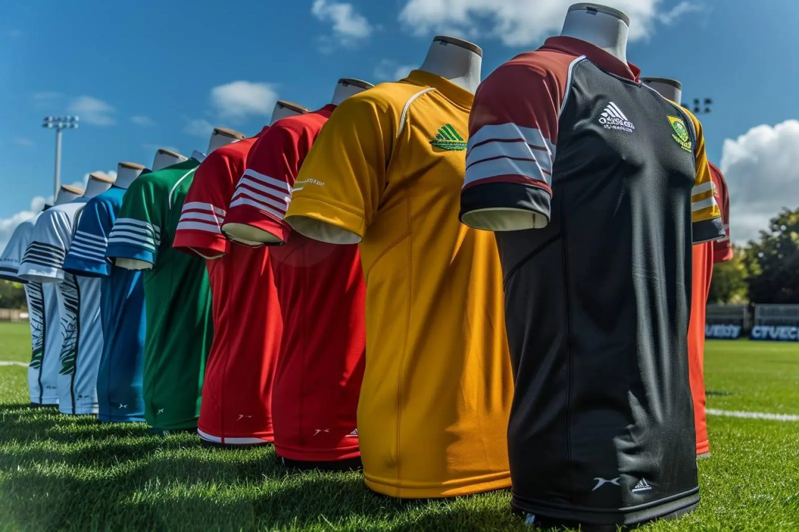 Quels sont les différents types de maillots de rugby?