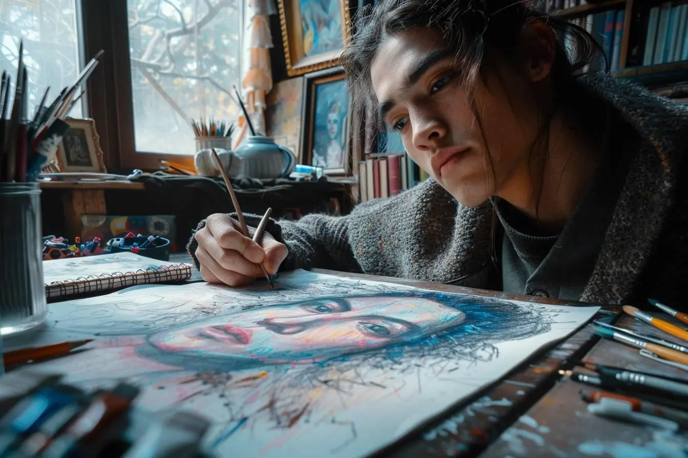 Quels sont les liens entre dessin introspectif et écriture introspective ?