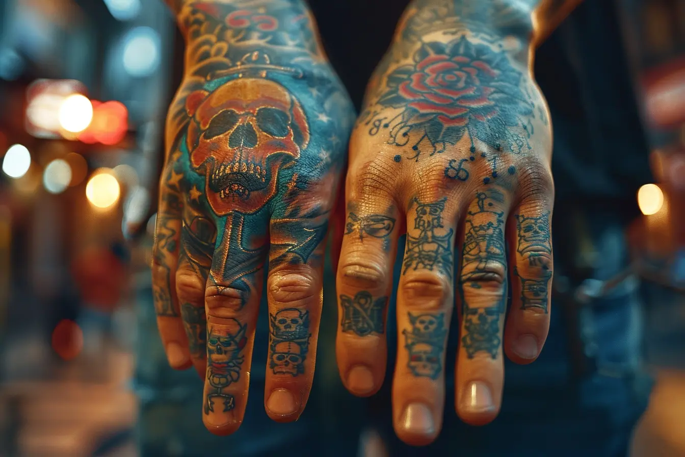 Quels sont les tatouages main les plus populaires pour homme ?