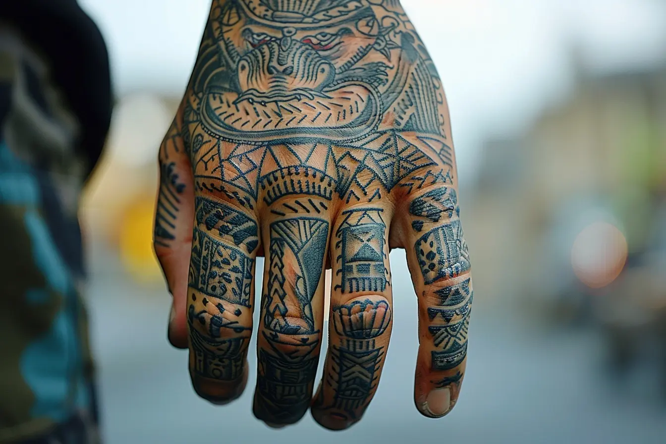 Unleashing Masculinity: Exploring Bold and Adventurous Hand Tattoo Designs for Men